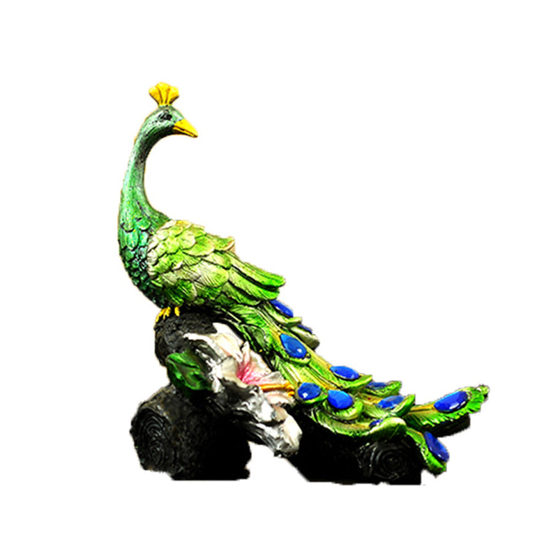 Mascot Resin Craft Peacock Decorative Ornament Creative Gift Home & Office Decor Direct from Manufacturer